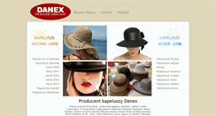 Desktop Screenshot of danex-kapelusze.pl